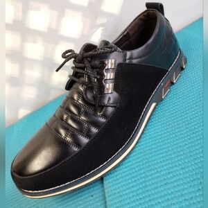 Gatsby Men's Orthopedic Dress Comfort Leather Shoes Size EU 45.5 US 11-11.5